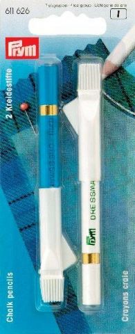 Chalk Pencil White/Blue - Prym