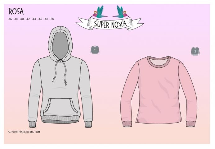 Sewing Pattern Rosa - Super Nova