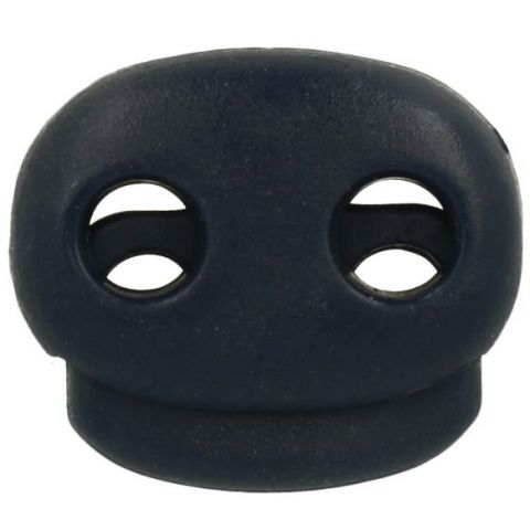 Cord Stopper Two-hole Navy 