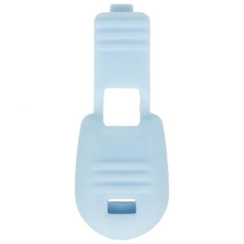 Cord Lock and End Stopper Light Blue