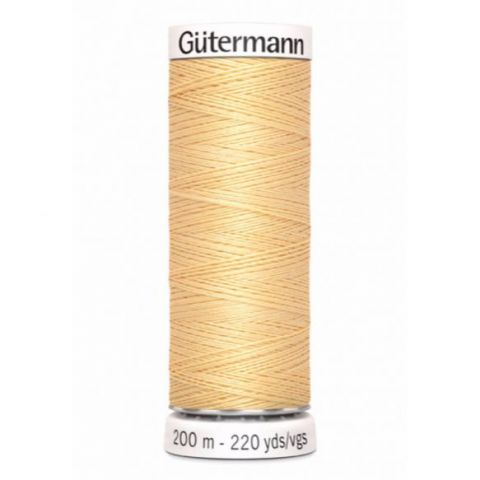 Sew-all Thread 200m Light Yellow 003 - Gütermann