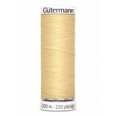 Sew-all Thread 200m Light Yellow 325 - Gütermann