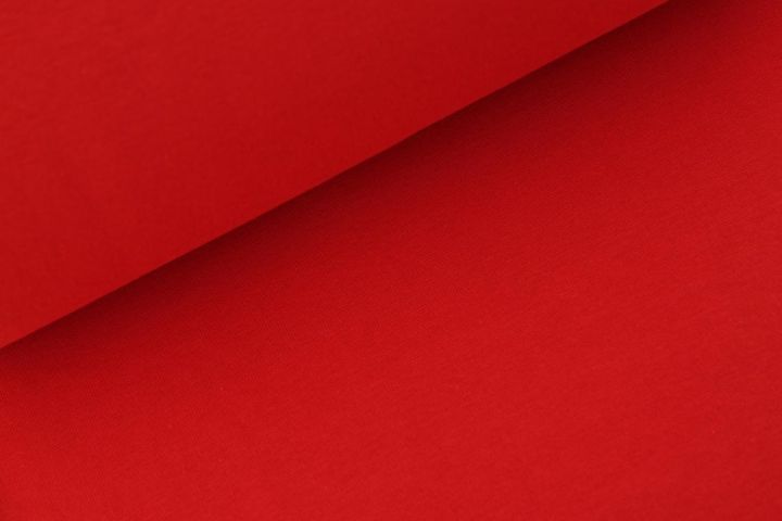Fine Cuff Fabric Ferrari Red