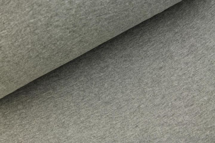 Fine Cuff Fabric Grey Melange