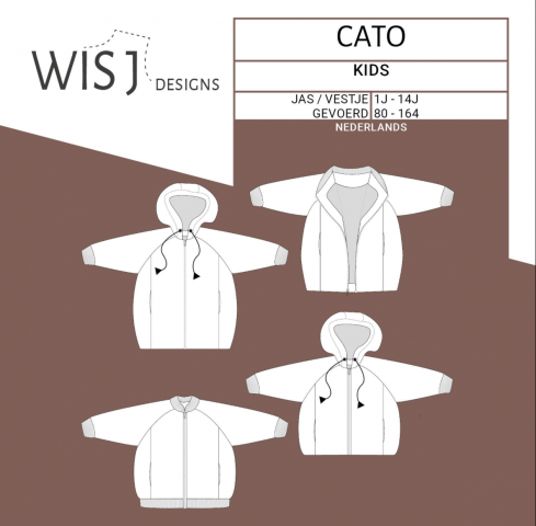 Sewing Pattern Cato Jacket/Bomber - Wisj